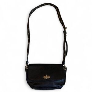Rebecca Minkoff Black Leather Crossbody with Stud Detail